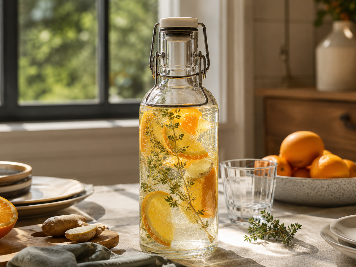 Borosilicate Glass 3.3 Water Bottle
