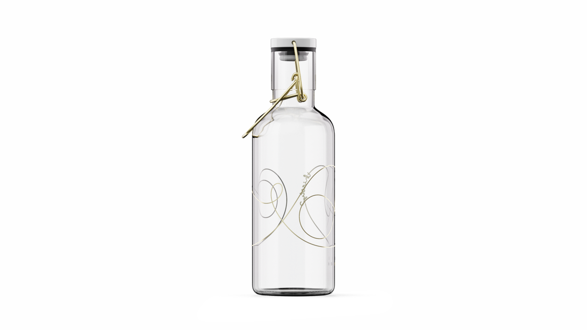 Gourde Thirsty Gold 0.6 litre