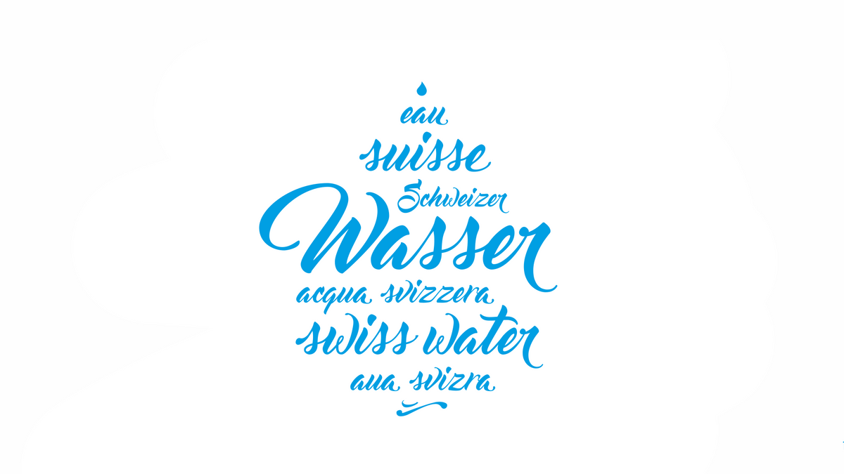 Gourde Eau de Suisse 0,6 litre