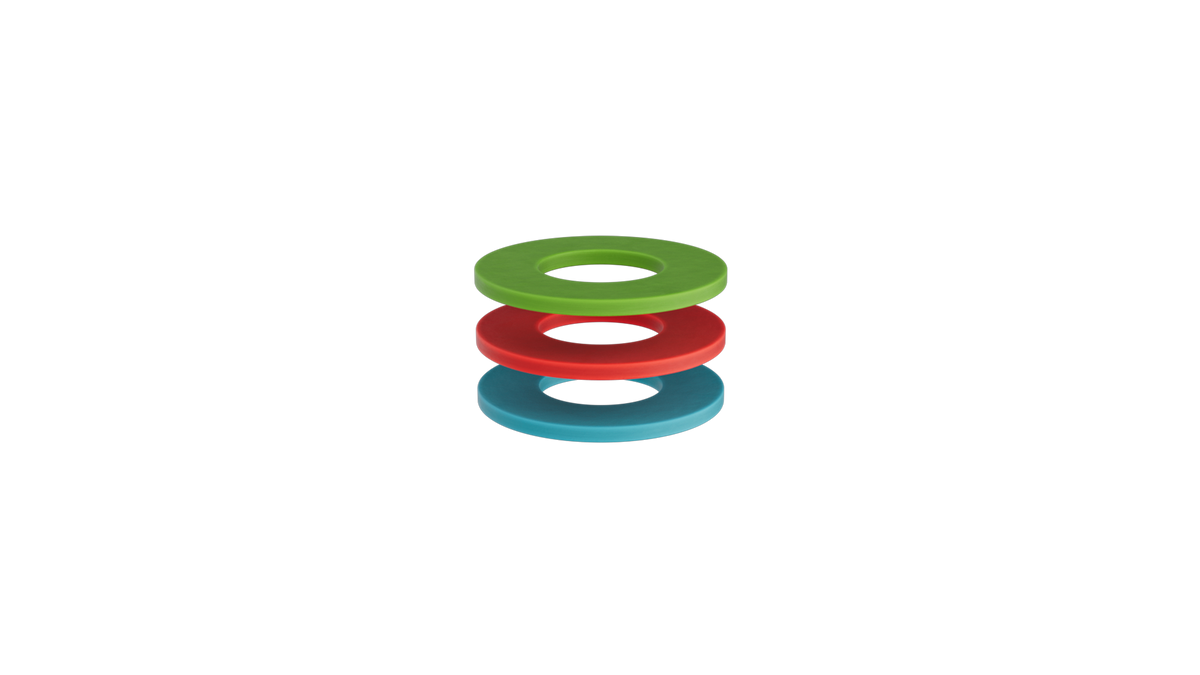 Joint d'étanchéité Family Pack Rouge/Vert/Bleu